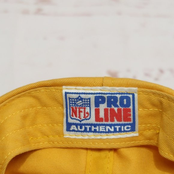 Pittsburgh Steelers Yellow Adjustable Hat - Picture 7 of 10